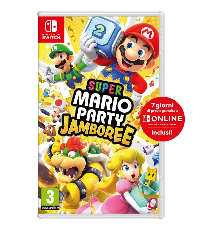 Super Mario Party Jamboree + 7 giorni di NSO - GIOCO Nintendo Switch