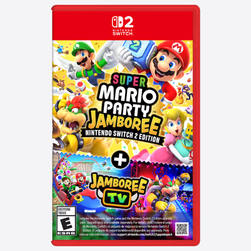 Super Mario Party Jamboree + Jamboree TV Nintendo Switch 2 Juegos Offerte di giochi Gioco fisico Gioco da tavolo per feste di carte per console NS2