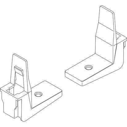 Supporti Per Canalina Verticale Mas Sdx ( Bticino Cod. 94000mv ) Supporti Per Canalina Verticale Mas Sdx ( Bticino Cod. 94000mv )