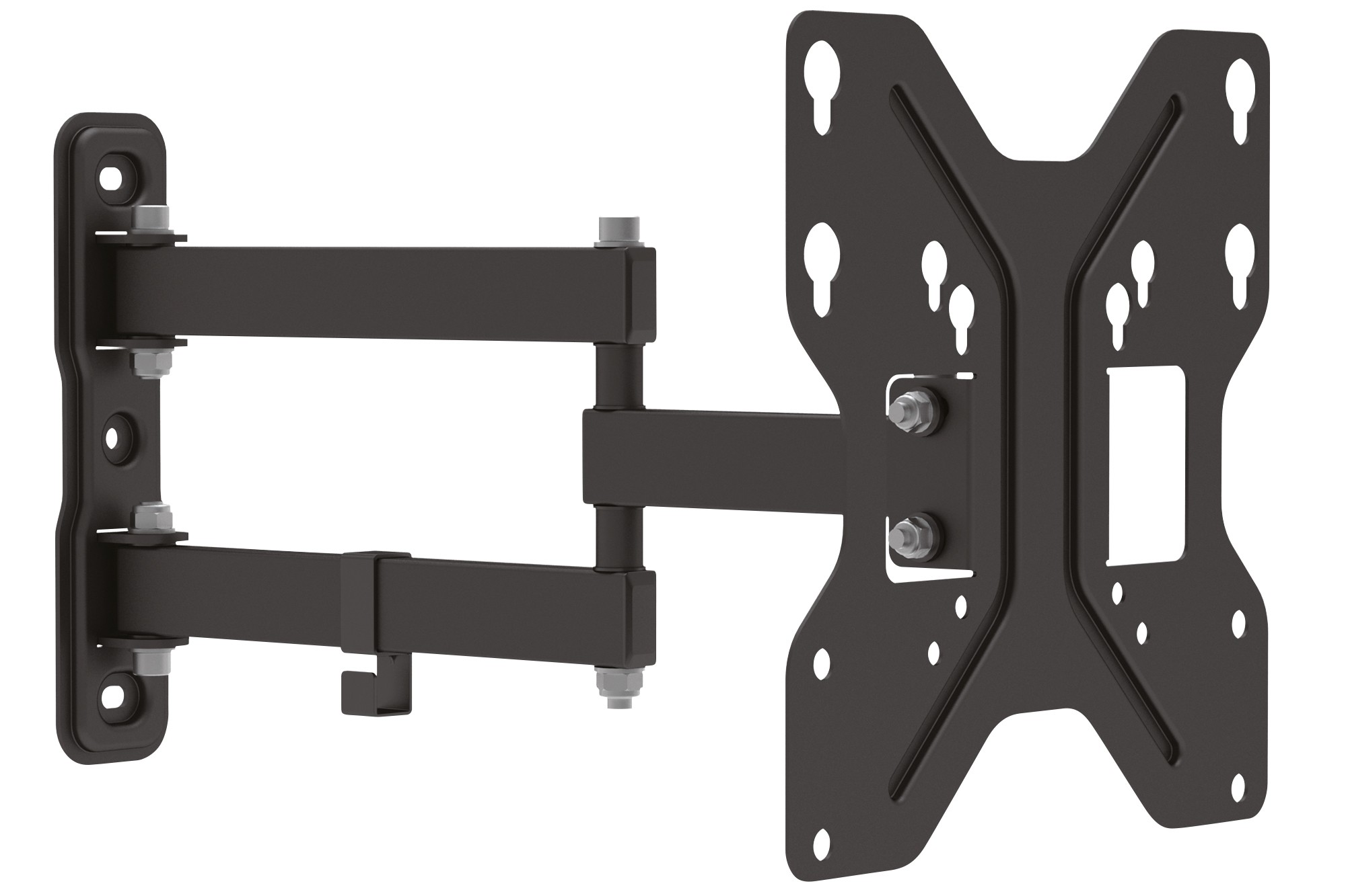 Supporto A Parete A Due Snodi Per Schermi Led/Lcd