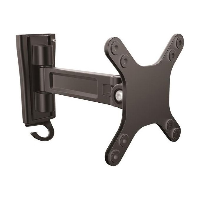 Supporto monitor TV parete ( 15 Kg ) VESA 100 x 100 Orientabile Black ARMWALLS