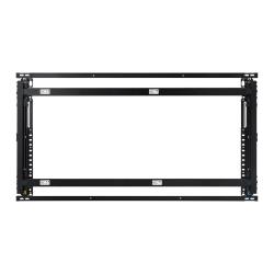 Supporto monitor TV parete ( 29 Kg ) VESA 600 x 400 Wall Mount For Video Wall Display Black WMN 46VD