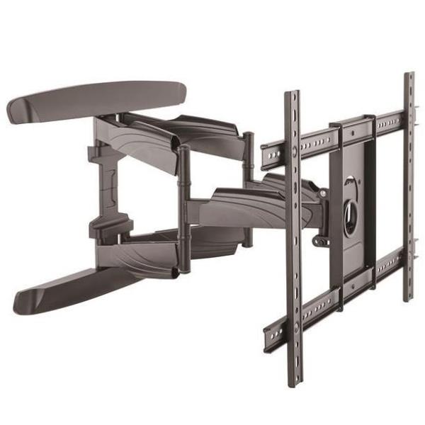 Supporto monitor TV parete ( 45 Kg ) VESA 600 x 400 Full Motion Black FPWARTB2