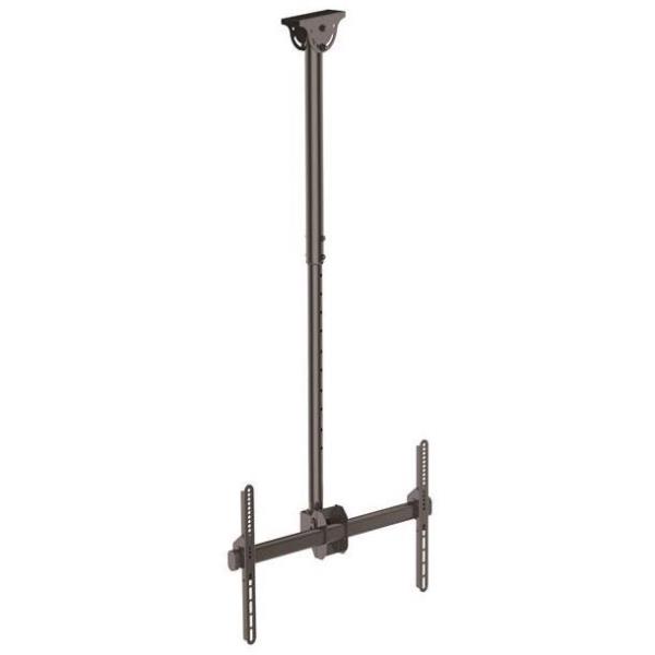 Supporto monitor TV parete ( 50 Kg ) VESA 600 x 400 A Soffitto Black FLATPNLCEIL