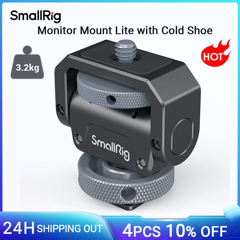 Supporto per Monitor SmallRig Lite con slitta fredda girevole a 360 ° e supporto inclinabile a 180 ° per Monitor LED e accessori per riprese Video braccio magico Supporto per Monitor SmallRig Lite con slitta fredda girevole a 360 ° e supporto inclinabile a 180 ° per Monitor LED e accessori per riprese Video braccio magico