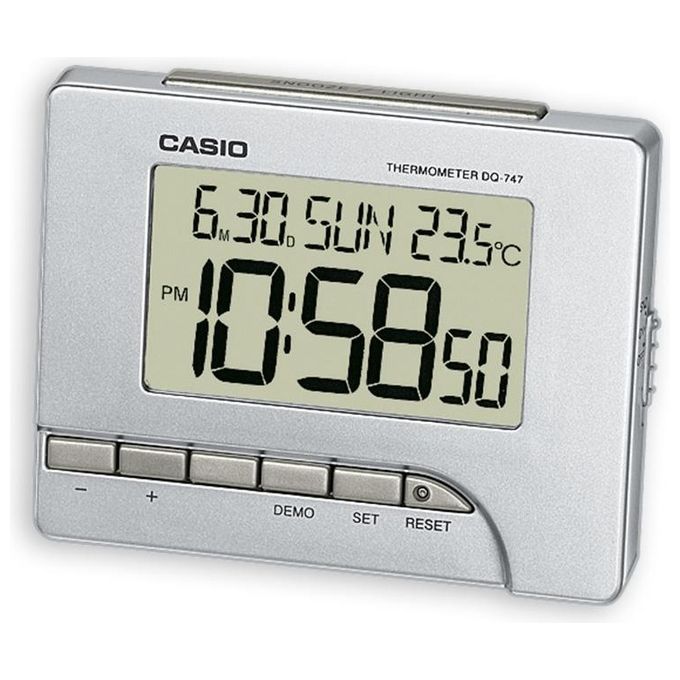 Sveglia Con sensore temperatura Silver DQ 747 8EF