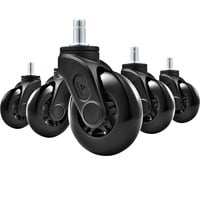 SW10 Nero Plastica Poliuretanica PU Rotelle, Rotolo