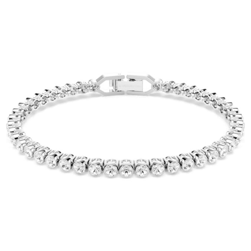 Swarovski 1808960 bracciale swarovski rigido / soft - bracciale cry/rhs m nuovo in scatola originale