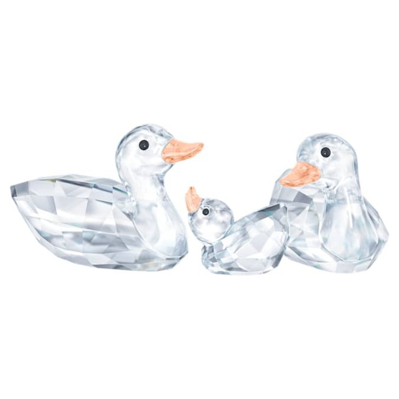 Swarovski 5376422 swarovski fashion piece - peaceful countrys ducks nuovo in scatola originale