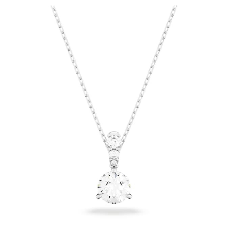 Swarovski 5472635 collana / set swarovski - pendente 7mm czwh/rhs nuovo in scatola originale