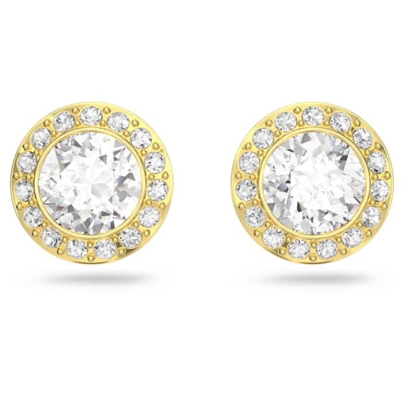 Swarovski 5505470 swarovski fashion piece - una orecchino a buco rnd stud cry/go nuovo in scatola originale