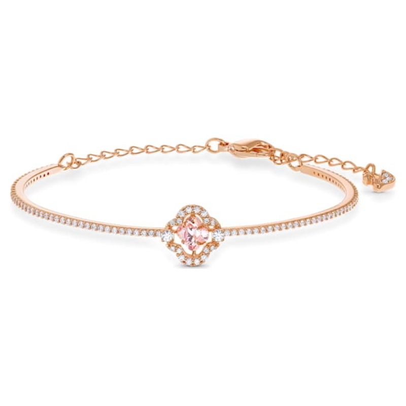 Swarovski 5516476 bracciale swarovski rigido / soft - bracciale rigido cl czmo/ro nuovo in scatola originale