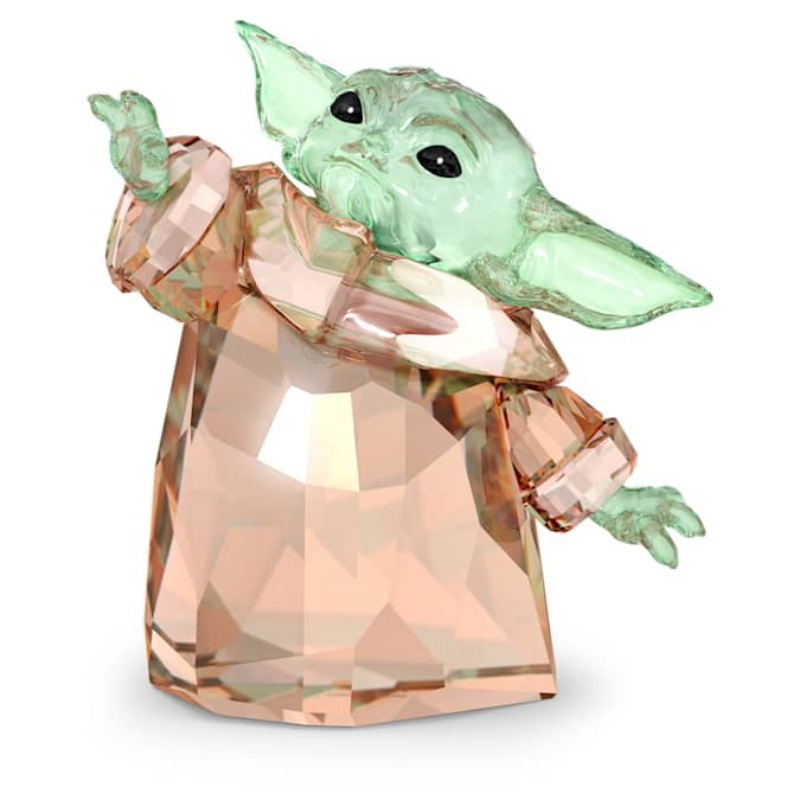 Swarovski 5583201 swarovski fashion piece - star wars mandalorian the child nuovo in scatola originale