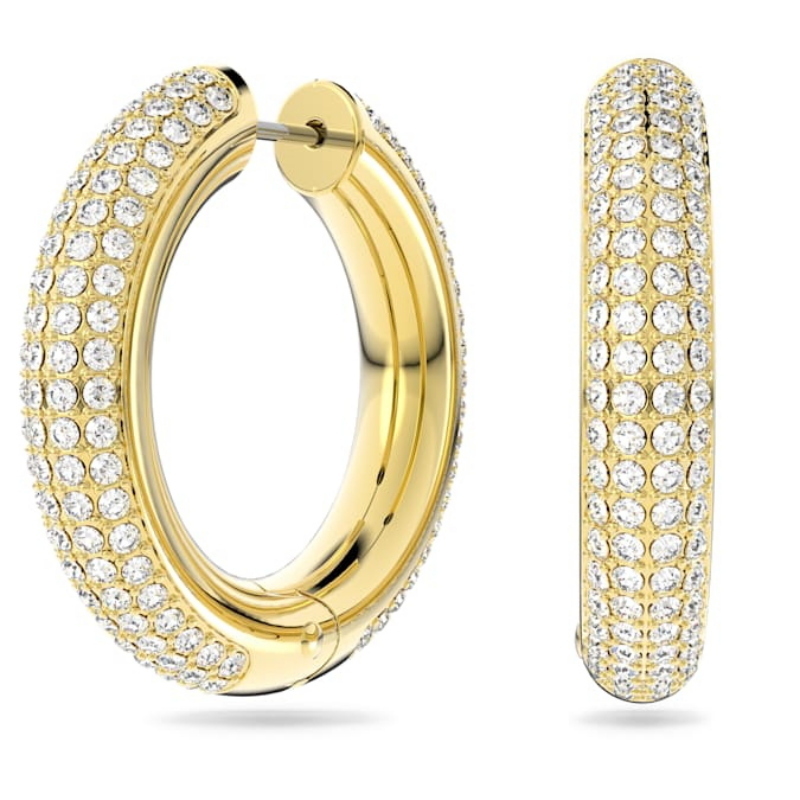 Swarovski 5618305 swarovski fashion piece - dextera orecchino a buco hoop cry/gos nuovo in scatola originale Swarovski 5618305 swarovski fashion piece - dextera orecchino a buco hoop cry/gos nuovo in scatola originale