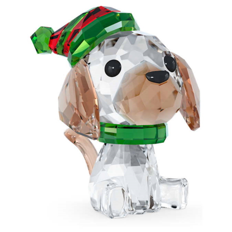 Swarovski 5625856 swarovski fashion piece - holiday cheers beagle nuovo in scatola originale