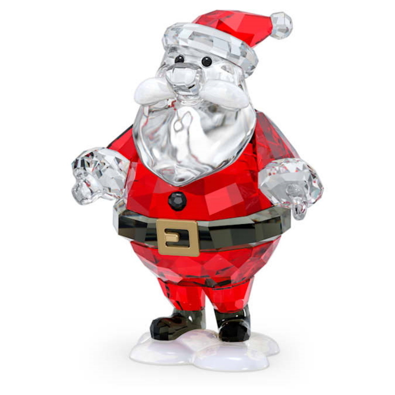 Swarovski 5630337 swarovski fashion piece - holiday cheers santa claus nuovo in scatola originale
