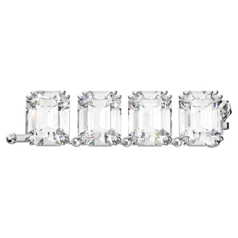 Swarovski 5635642 extender millenia, taglio ottagonale, rosa, placcato rodio di swarovski originale