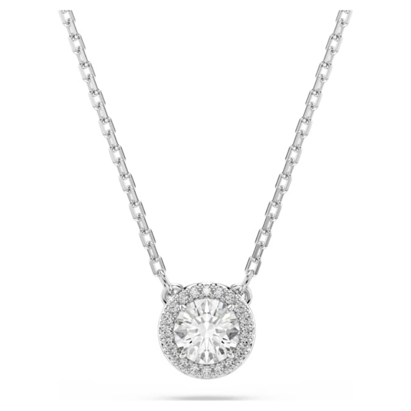 Swarovski 5636264 collana / set swarovski - pend pv white/rhs nuovo in scatola originale