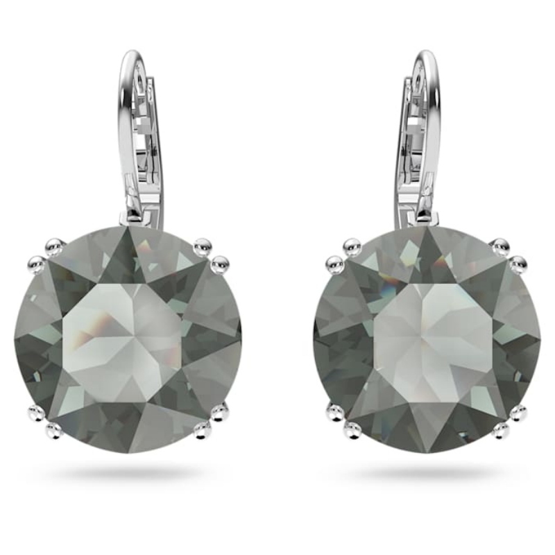 Swarovski 5636567 swarovski fashion piece - millenia orecchino a buco bdia/rhs nuovo in scatola originale