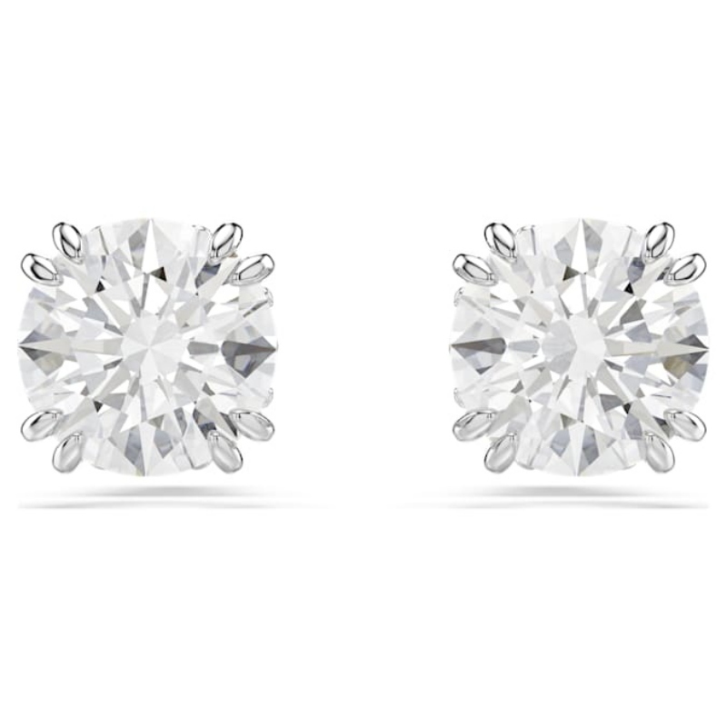Swarovski 5636712 swarovski fashion piece - stilla orecchino a buco round wh/rhs nuovo in scatola originale Swarovski 5636712 swarovski fashion piece - stilla orecchino a buco round wh/rhs nuovo in scatola originale