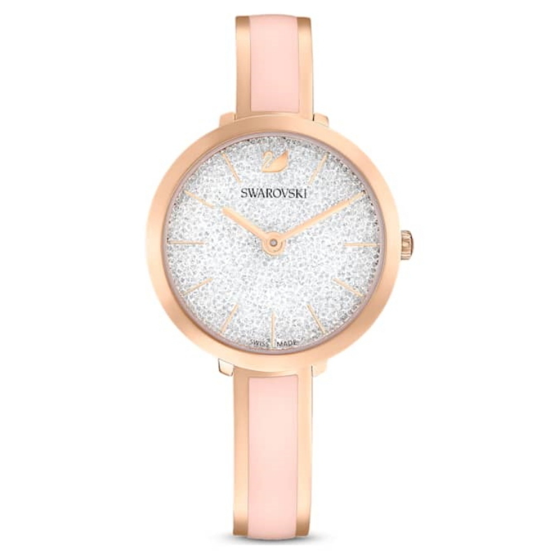 Swarovski 5642221 swarovski fashion piece - crystalline delight cr ros/cry/ros nuovo in scatola originale