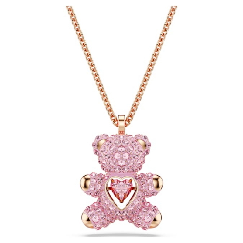 Swarovski 5642976 collana / set swarovski - pend hrt lros/ros nuovo in scatola originale