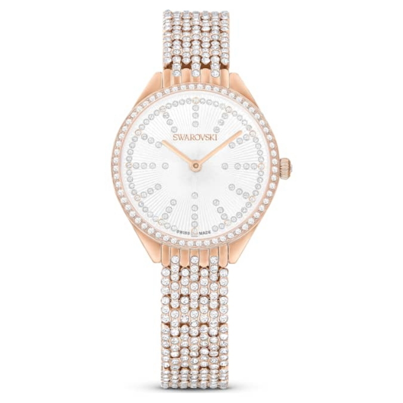 Swarovski 5644053 swarovski fashion piece - attract fp rog/white/ros nuovo in scatola originale
