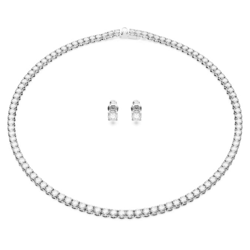 Swarovski 5647730 swarovski fashion piece - re matrix ts whi/rhs nuovo in scatola originale