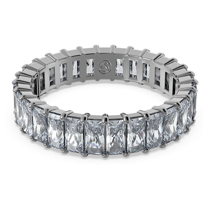 Swarovski 5648915 anello swarovski - anello gry/rus 58 nuovo in scatola originale