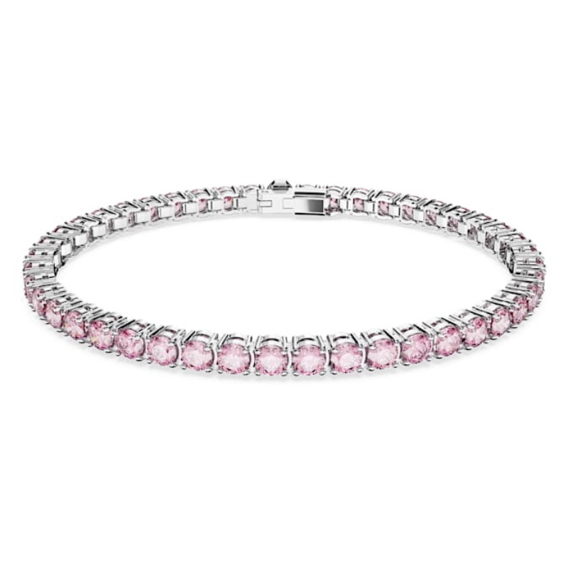 Swarovski 5648930 bracciale swarovski rigido / soft - bracciale s purpi/rhs s nuovo in scatola originale