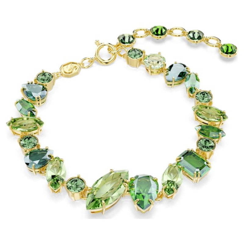 Swarovski 5652822 bracciale swarovski rigido / soft - bracciale line gre/gos m nuovo in scatola originale