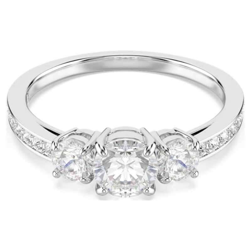 Swarovski 5656292 anello swarovski - anello cocr cry/rhs 5 nuovo in scatola originale