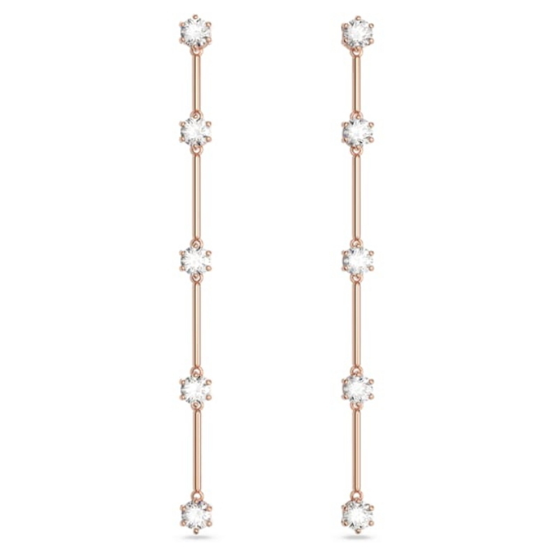 Swarovski 5661463 swarovski fashion piece - re constella orecchino a buco symetrical nuovo in scatola originale