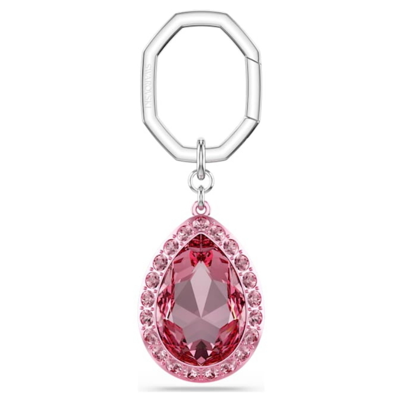 Swarovski 5666646 swarovski fashion piece - lucent portachiavi pink lrosignit/alu nuovo in scatola originale Swarovski 5666646 swarovski fashion piece - lucent portachiavi pink lrosignit/alu nuovo in scatola originale