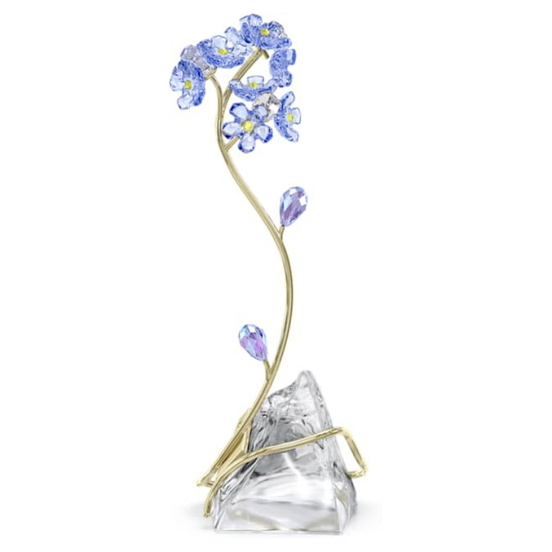 Swarovski 5666971 swarovski fashion piece - florere forget-me-not nuovo in scatola originale