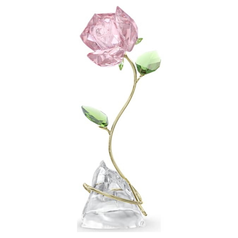 Swarovski 5666973 swarovski fashion piece - florere rose nuovo in scatola originale