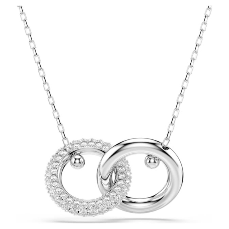 Swarovski 5670251 collana / set swarovski - pend interlinked cry/rhs nuovo in scatola originale