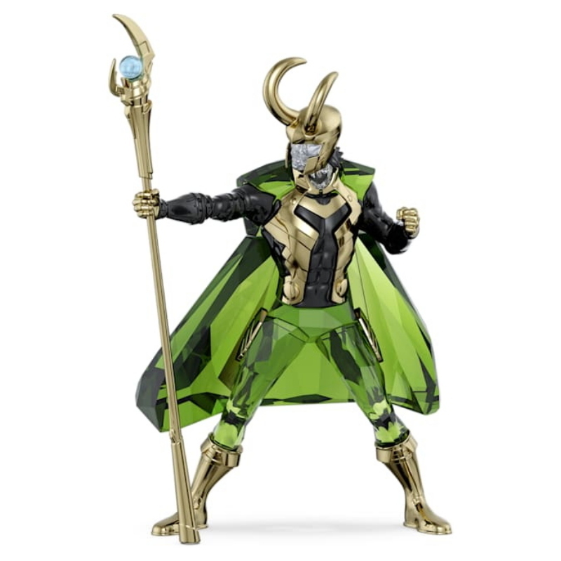Swarovski 5674467 swarovski fashion piece - marvel loki nuovo in scatola originale