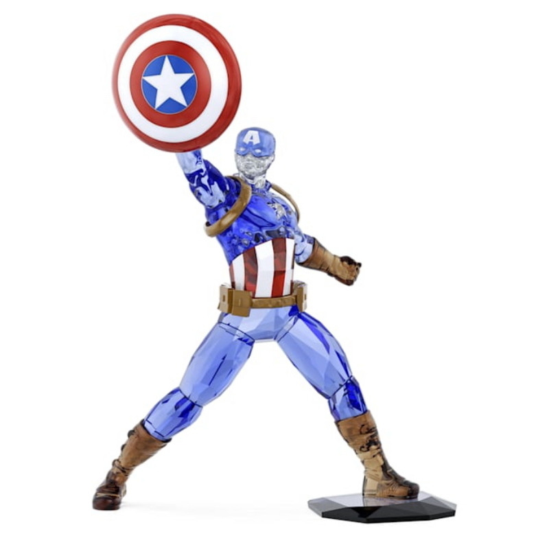 Swarovski 5676135 swarovski fashion piece - marvel captain america nuovo in scatola originale