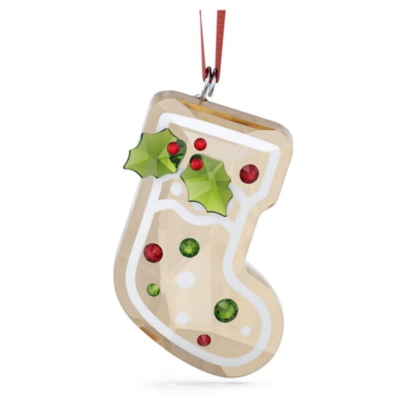 Swarovski 5681581 swarovski fashion piece - holiday cheers ornament gb stocking nuovo in scatola originale Swarovski 5681581 swarovski fashion piece - holiday cheers ornament gb stocking nuovo in scatola originale