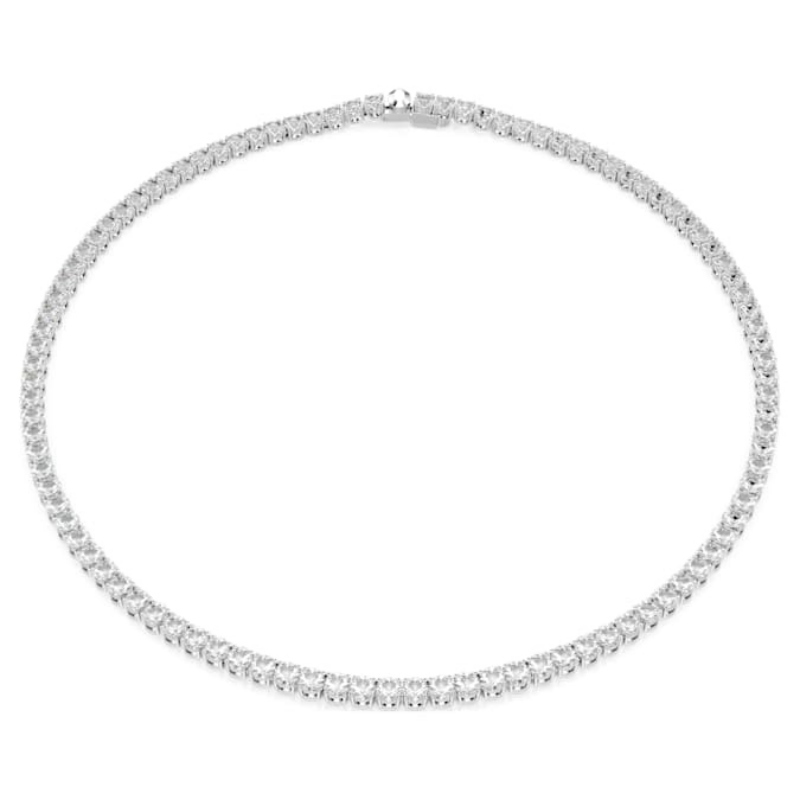 Swarovski 5681796 swarovski fashion piece - re matrix tn s new white/rhs m nuovo in scatola originale