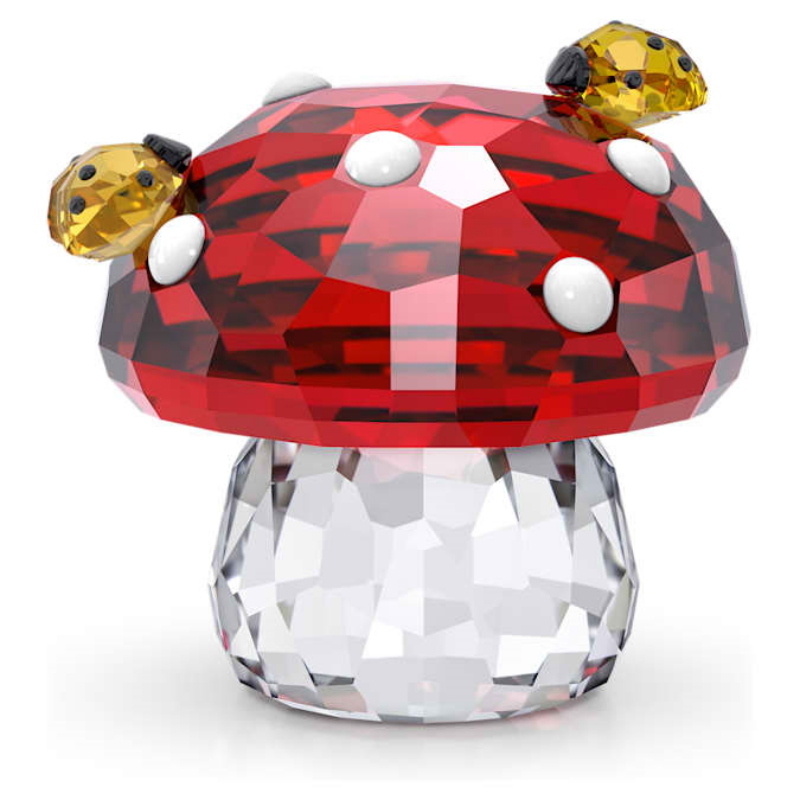Swarovski 5683436 swarovski fashion piece - idyllia mushroom and ladybugs nuovo in scatola originale Swarovski 5683436 swarovski fashion piece - idyllia mushroom and ladybugs nuovo in scatola originale