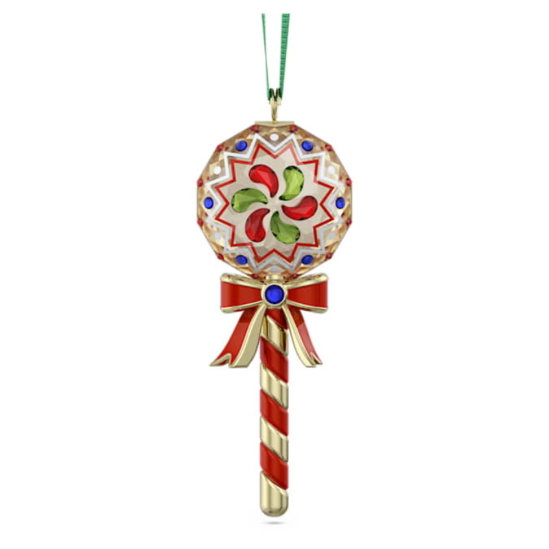 Swarovski 5684302 swarovski fashion piece - holiday cheers ornament dulcis lollipop nuovo in scatola originale
