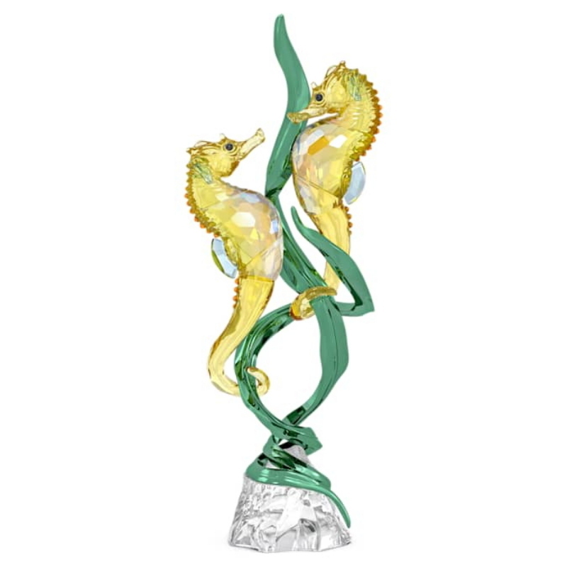 Swarovski 5691274 swarovski fashion piece - idyllia scs a.e. 2025 seahorses nuovo in scatola originale Swarovski 5691274 swarovski fashion piece - idyllia scs a.e. 2025 seahorses nuovo in scatola originale