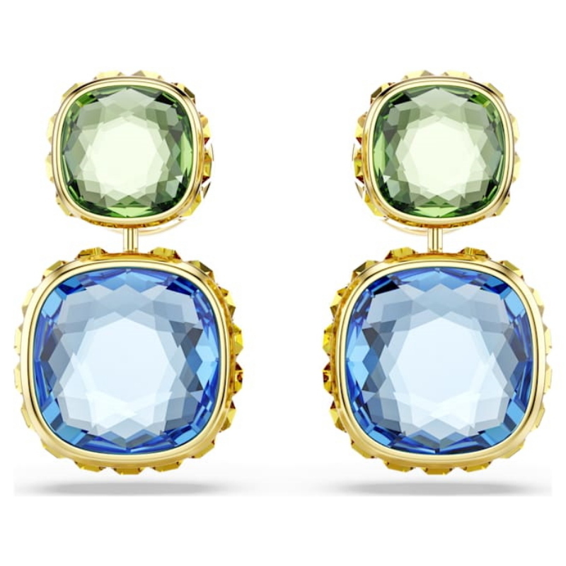 Swarovski 5692492 swarovski fashion piece - chroma orecchino a buco versatile mul/go nuovo in scatola originale