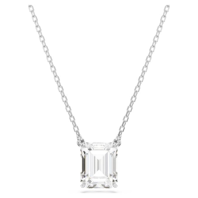 Swarovski 5693405 collana / set swarovski - pend s white/rhs nuovo in scatola originale