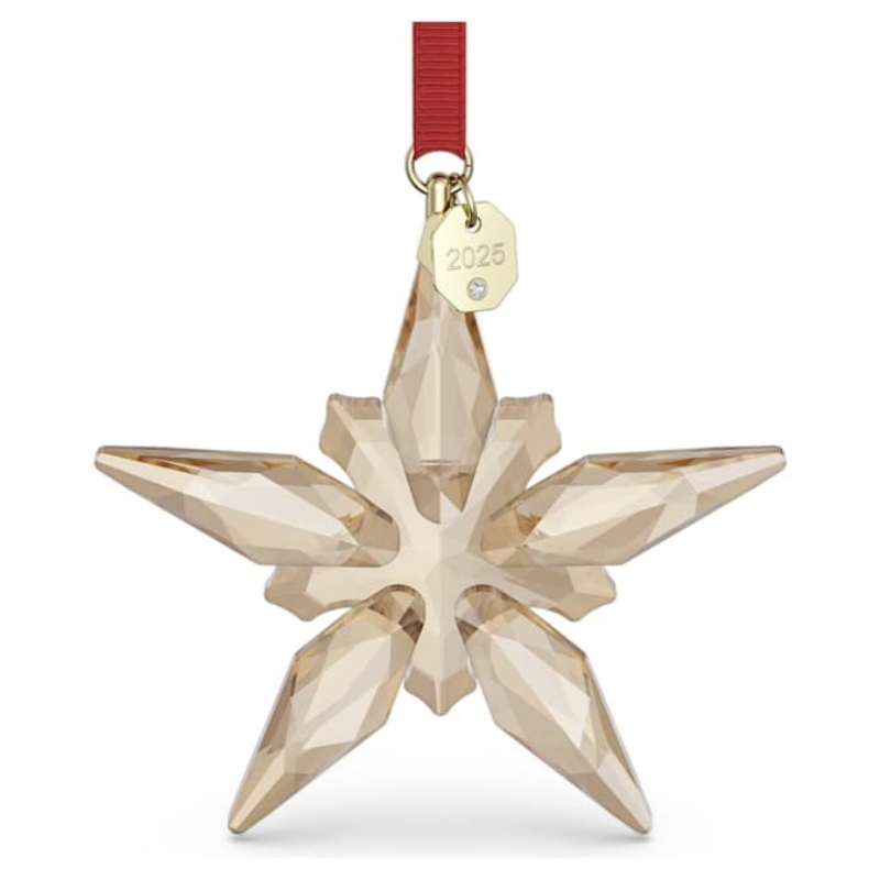 Swarovski 5701826 swarovski fashion piece - annual edition ornament festive 2025 nuovo in scatola originale