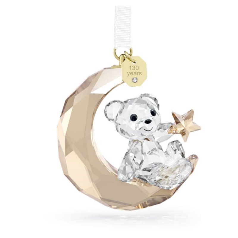 Swarovski 5701830 swarovski fashion piece - scs ornament a. e. kris bear 2025 nuovo in scatola originale