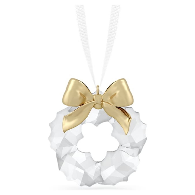Swarovski 5702436 swarovski fashion piece - holiday magic ornament wreath nuovo in scatola originale