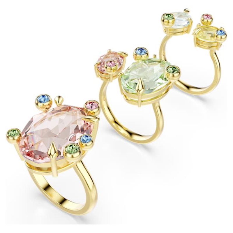 Swarovski 5705815 anello swarovski - anello set of 3 mul/gos 58 nuovo in scatola originale Swarovski 5705815 anello swarovski - anello set of 3 mul/gos 58 nuovo in scatola originale